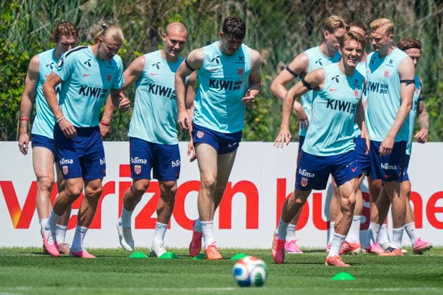 Fußball, FIFA WM 2026, Nationalteam Norwegen, Training