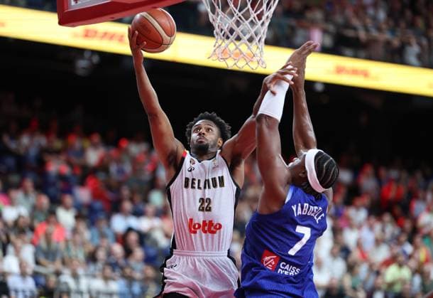 Basketball, WM Quali, Belgien - Frankreich