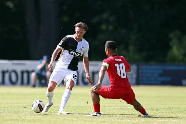 Fußball, Testspiel, FC Gießen - SV Elversberg