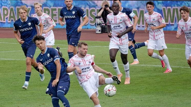 Fußball, Testspiel, Rot Weiß Oberhausen - VfL Bochum