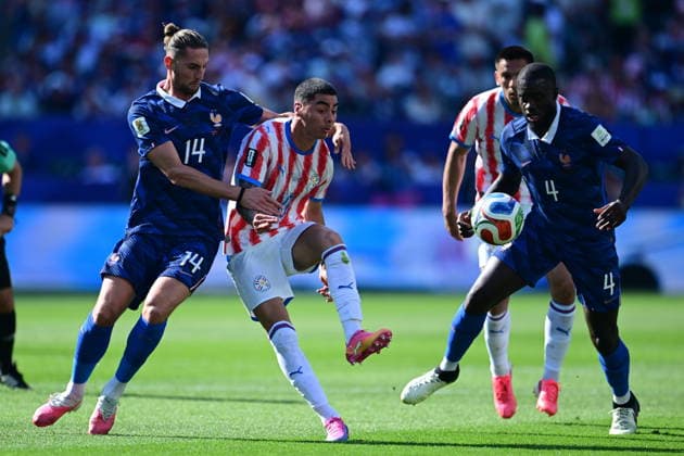 Fußball, FIFA WM 2026, Paraguay - Frankreich