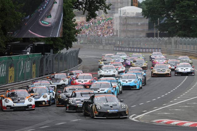 Motorsport, Porsche Carrera Cup, Norisring in Nürnberg