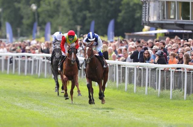 Pferdesport, Galopp, Derby Meeting in Hamburg Horn