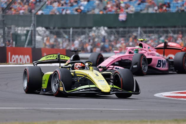 Motorsport, Formel 2, GP Großbritannien in Silverstone