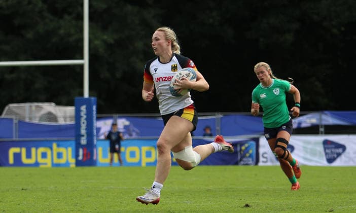 Rugby, 7er, WM, Frauen, Deutschland - Irland