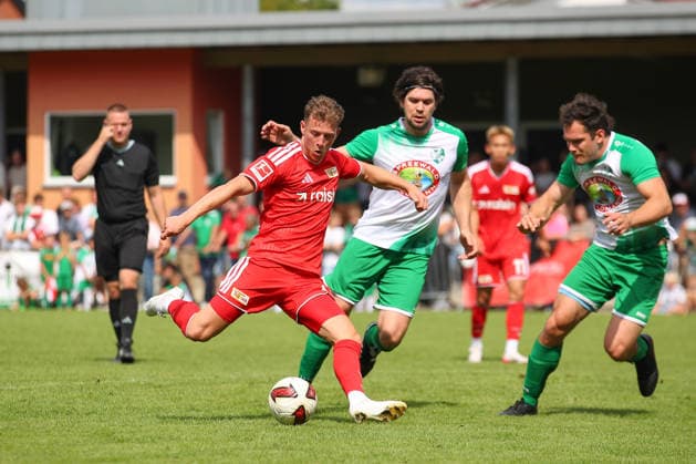 Fußball, Testspiel, SV Grün-Weiß Lübben - 1. FC Union Berlin