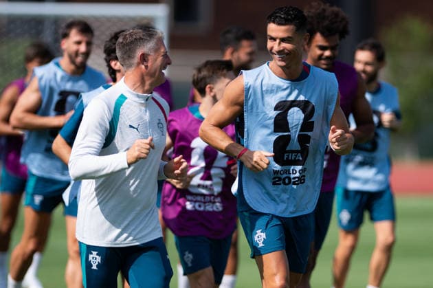 Fußball, FIFA WM 2026, Nationalteam Portugal, Training