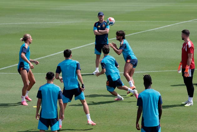 Fußball, FIFA WM 2026, Nationalteam Spanien, Training