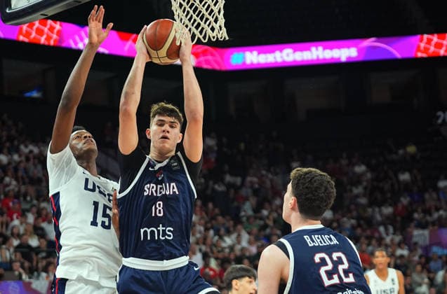 Basketball, U17 WM, USA - Serbien