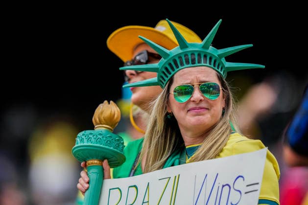 Fußball, FIFA WM 2026, Brasilien - Norwegen, vor Spielbeginn