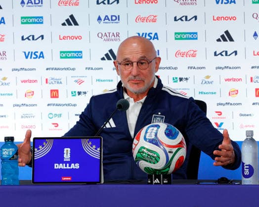 Fußball, FIFA WM 2026, Nationalteam Spanien, Pressekonferenz