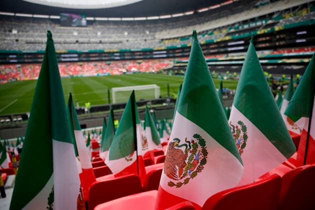 Fußball, FIFA WM 2026, Mexiko -England, vor Spielbeginn