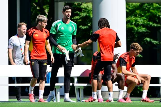 Fußball, FIFA WM 2026, Nationalteam Belgien, Training