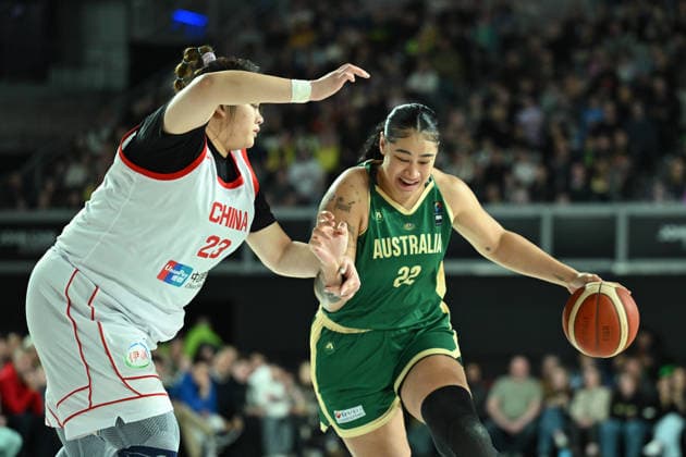 Basketball, Frauen, Länderspiel, Australien - China