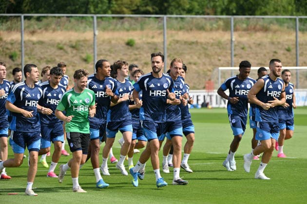 Fußball, 1. BL, FC Schalke 04, Training