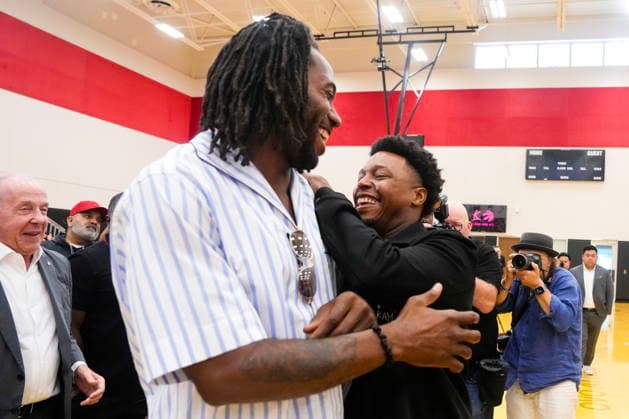 Basketball, NBA, Toronto Raptors, Kyle Lowry Pressekonferenz zum Ende seiner Karriere