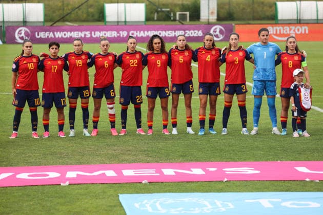 Fußball, Frauen, U19 EM, Spanien - Schweden