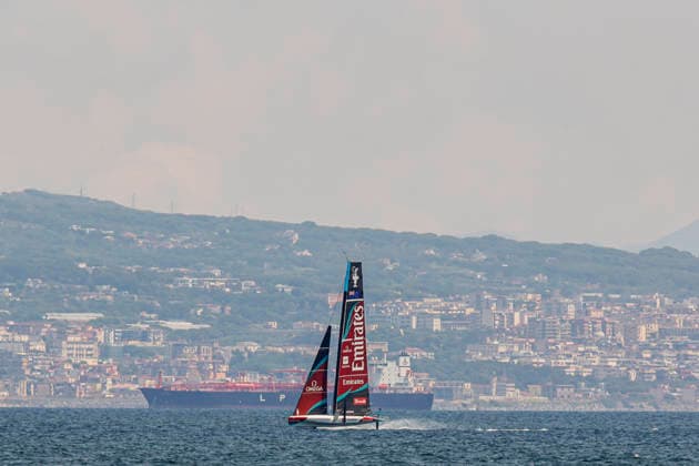 Segeln, America s Cup, Training im Golf von Neapel