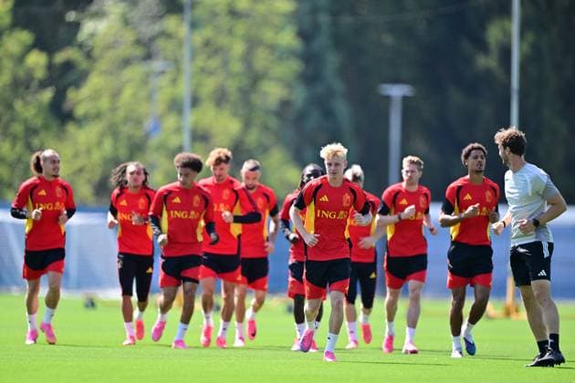 Fußball, FIFA WM 2026, Nationalteam Belgien, Training