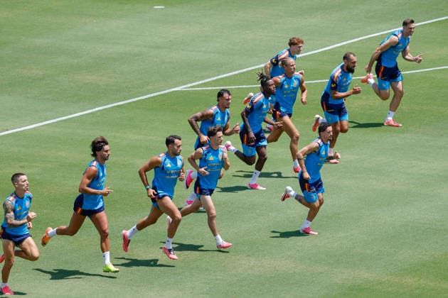 Fußball, FIFA WM 2026, Nationalteam Spanien, Training