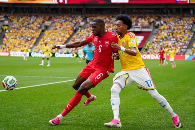 Fußball, FIFA WM 2026, Schweiz - Kolumbien