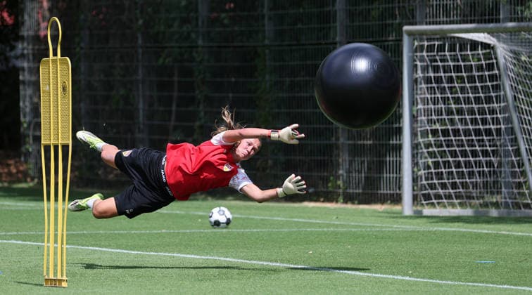 Fußball, Frauen, 2. BL, VfB Stuttgart, Training