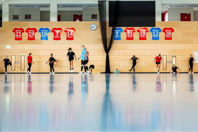 Handball, Frauen, HBF, Thüringer HC, Training