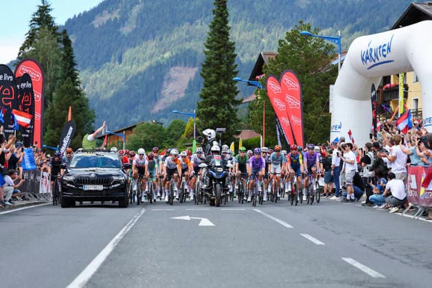 Radsport, Österreich Rundfahrt, 2. Etappe