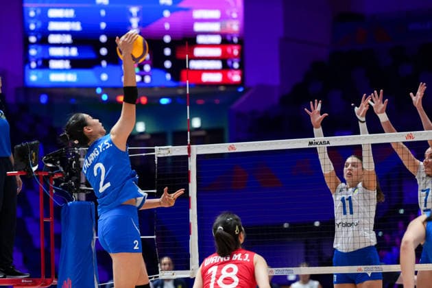 Volleyball, Frauen, Nations League, China - Ukraine