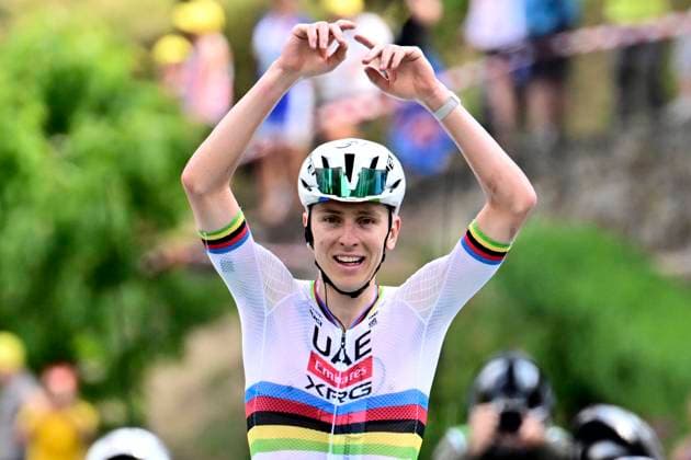Radsport, Tour de France, 6. Etappe, Etappensieger Tadej Pogacar