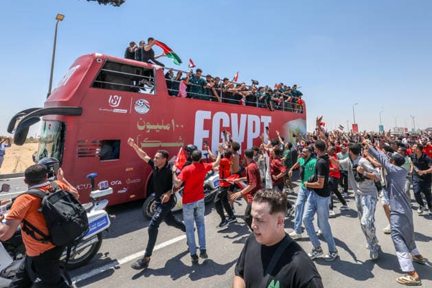 Fußball, FIFA WM 2026, Nationalteam Ägypten, Rückkehr