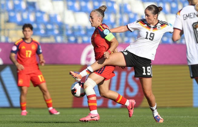 Fußball, Frauen, U19 EM, Finale, Spanien - Deutschland