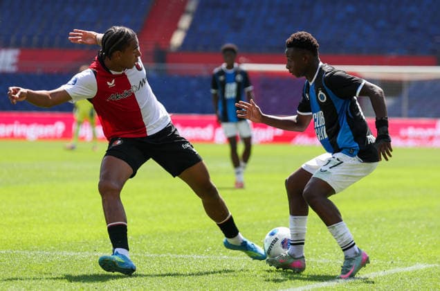 Fußball, Testspiel, Feyenoord Rotterdam - Club Brügge