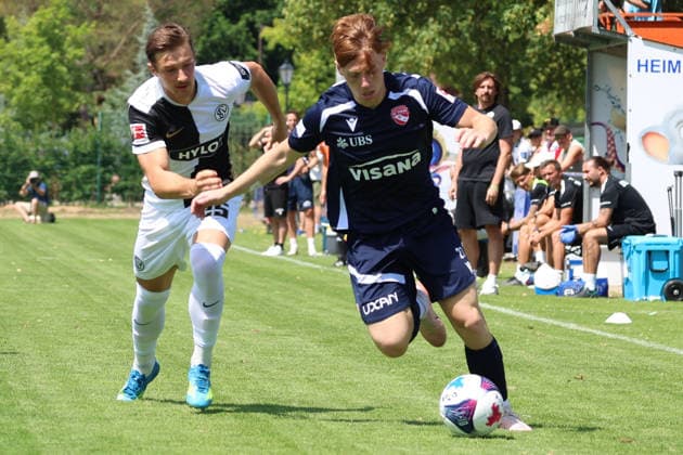 Fußball, Testspiel, SV Elversberg - FC Thun