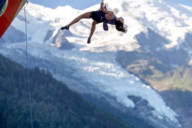 Klettern, Lead, IFSC Weltcup in Chamonix