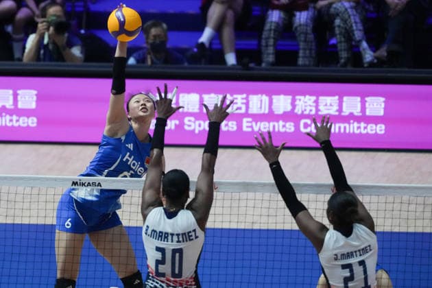 Volleyball, Frauen, Nations League, China - Dominikanische Republik