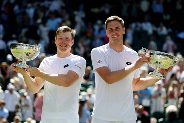Tennis, Wimbledon, Doppel der Männer, Finale