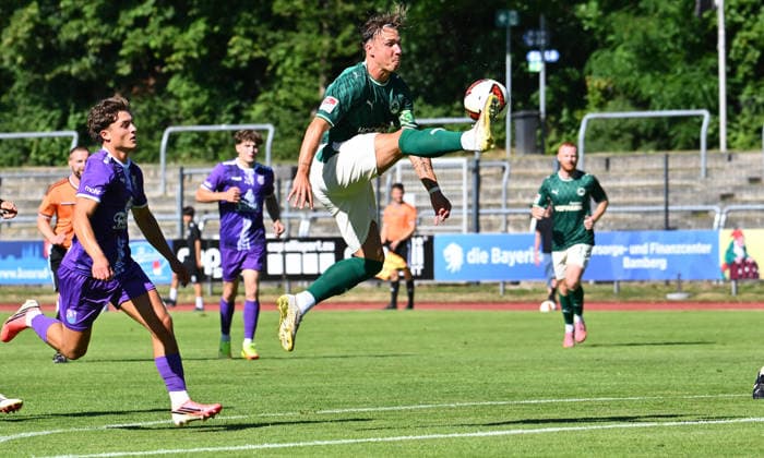 Fußball, Testspiel, FC Eintracht Bamberg - SpVgg Greuther Fürth