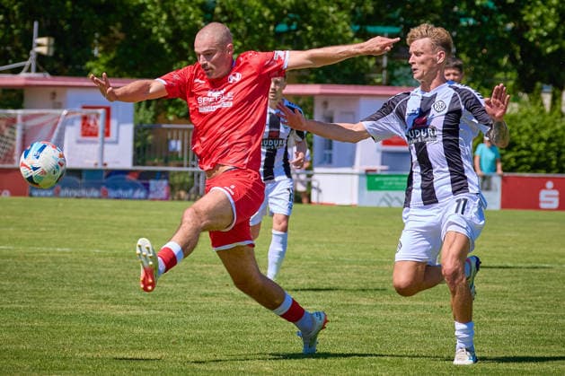 Fußball, Testspiel, 1. FC Normannia Gmünd - VfR Aalen