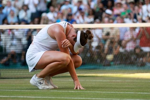 Tennis, Wimbledon, Finale der Frauen, Siegerin Linda Noskova