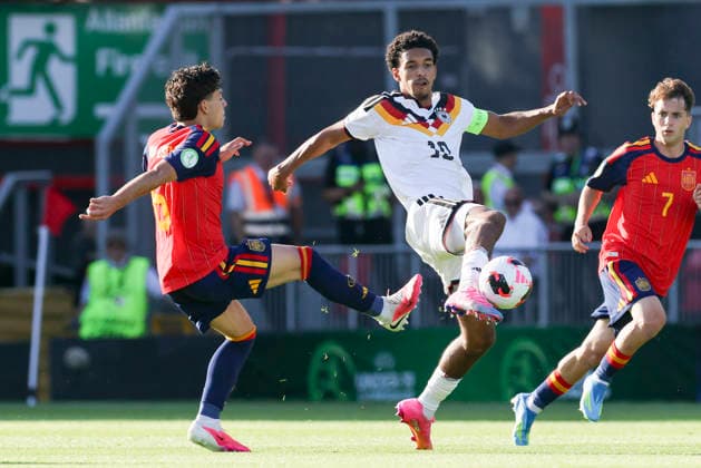 Fußball, U19 EM, Finale, Spanien - Deutschland