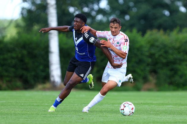 Fußball, Testspiel, Rot-Weiß Oberhausen - Hamburger SV II