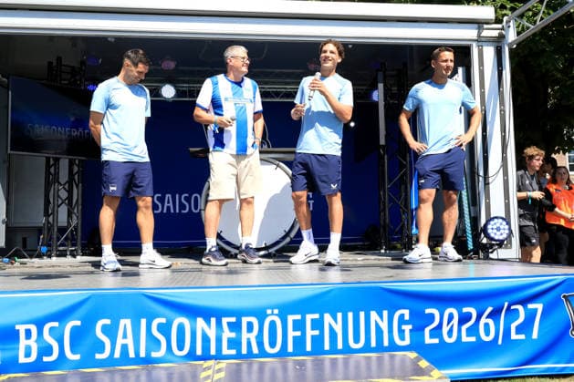 Fußball, 2. BL, Hertha BSC Saisoneröffnung