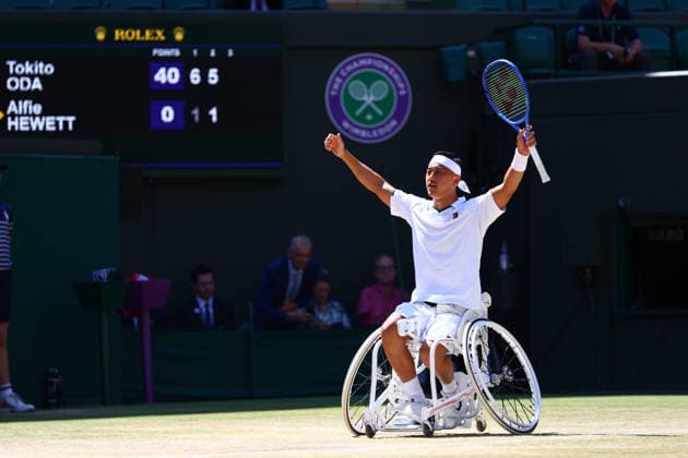 Tennis, Wimbledon, Rollstuhltennis, Finale Männer