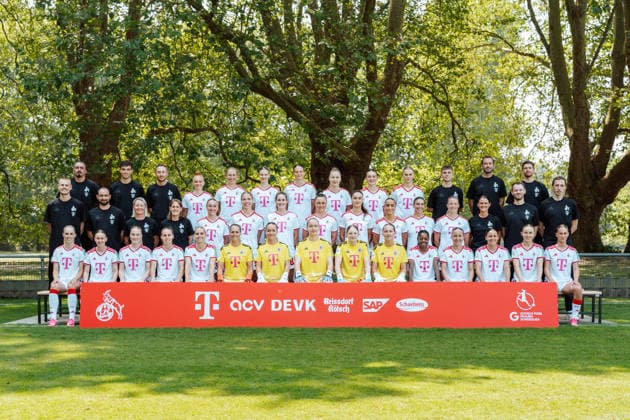 Fußball, Frauen 1. BL, 1. FC Köln,Porträttermin 2026 2027