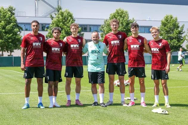 Fußball, 1. BL, FC Augsburg präsentiert Neuzugänge