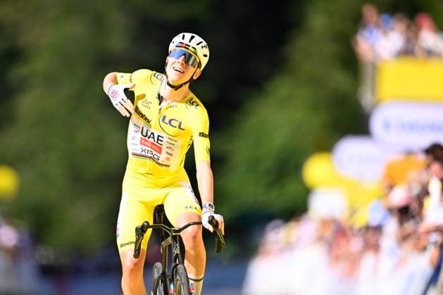 Radsport, Tour de France, 10. Etappe, Etappensieger Tadej Pogacar