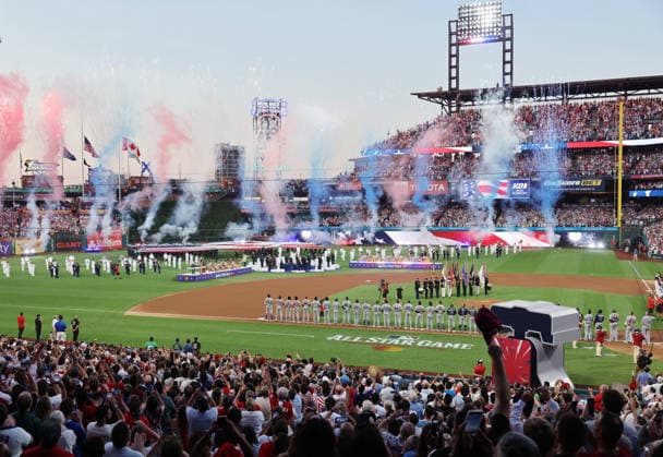 Baseball, MLB, All Star Game in Philadelphia