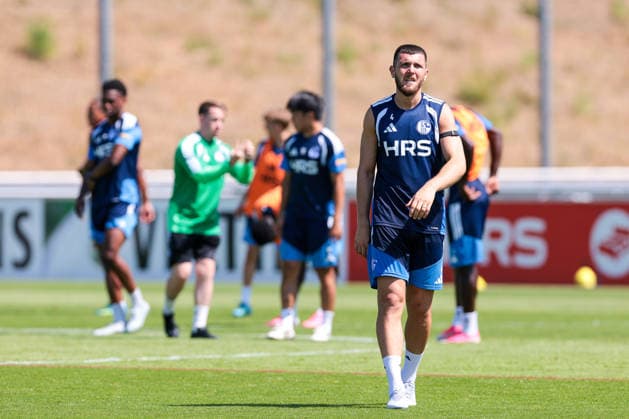 Fußball, 1. BL, FC Schalke 04, Training