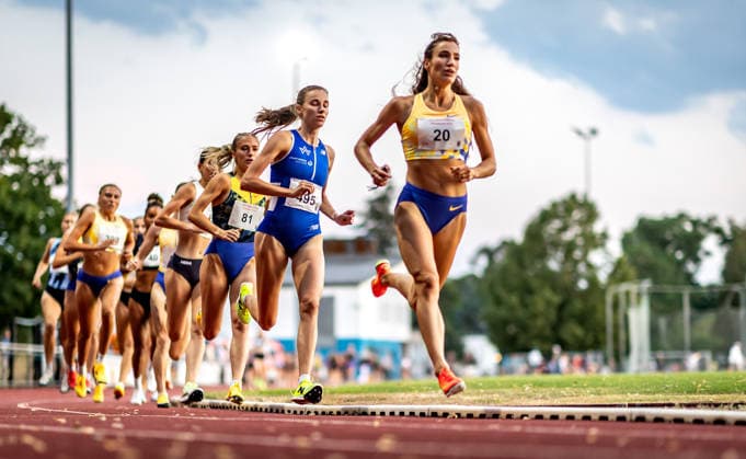 Leichtathletik, Abendsportfest in Pfungstadt